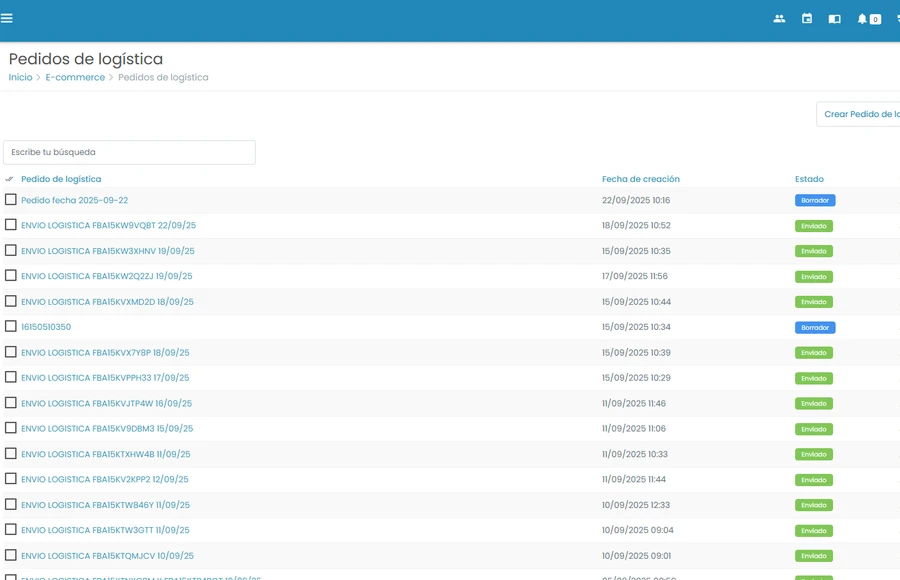 Order and return management