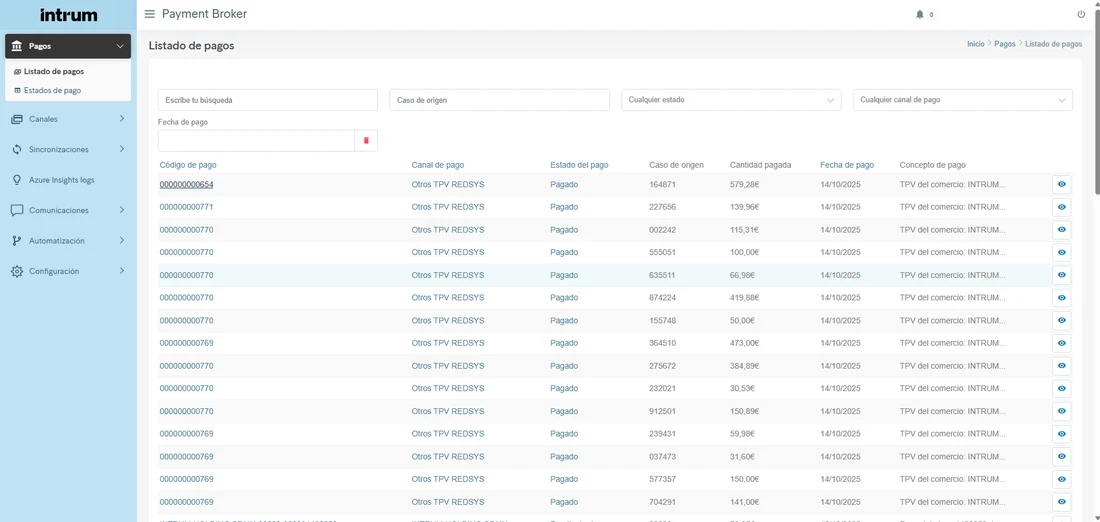Payment Broker: gestión de pagos multicanal con trazabilidad completa