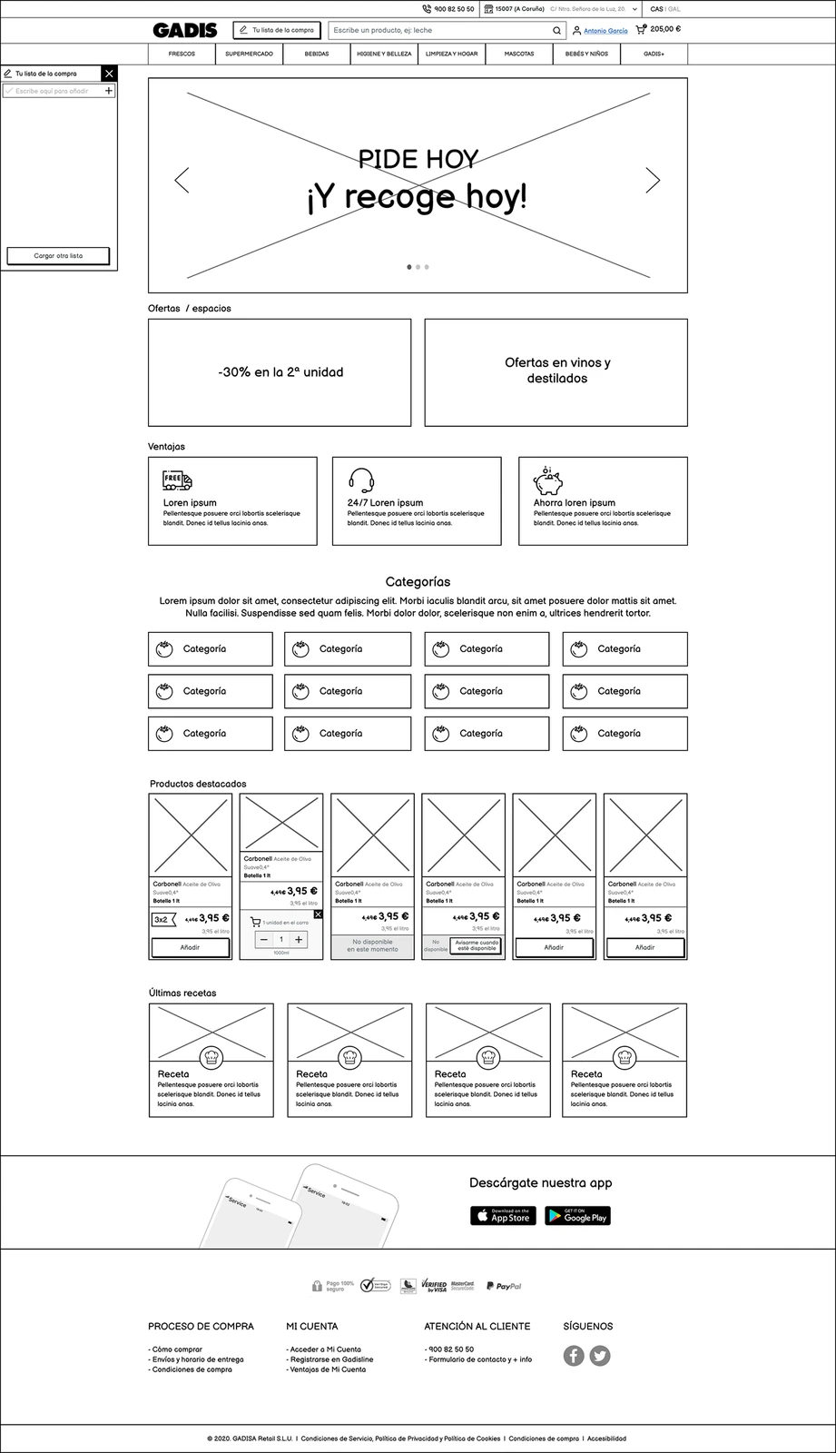 UX Design focused on end-users and internal teams